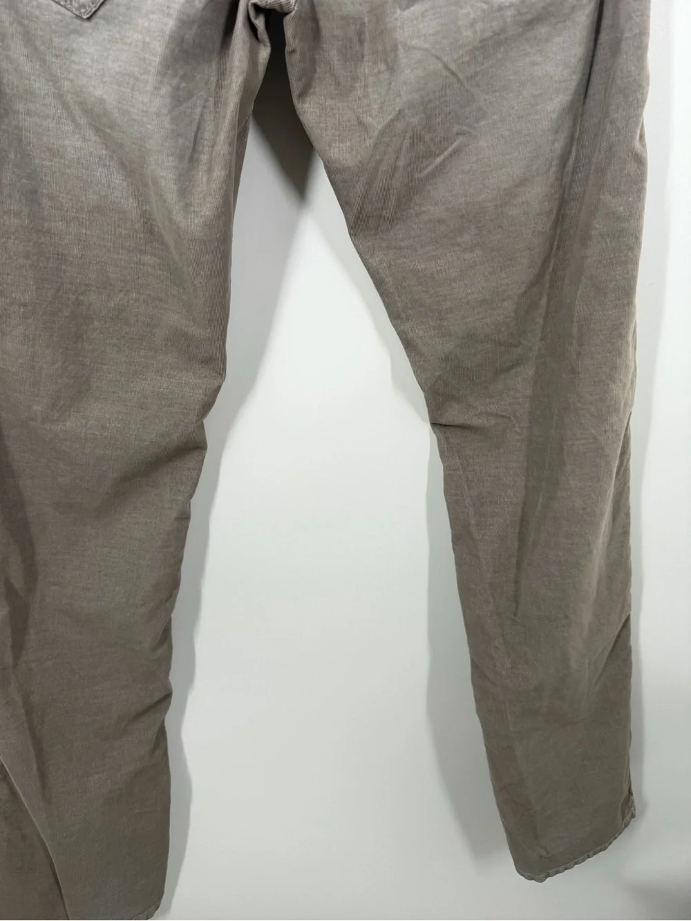 True Religion Geno Gray Corduroy Slim Pants